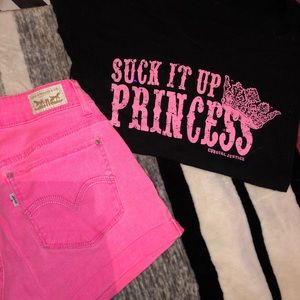 “Suck It Up Princess” Sparkle Tee